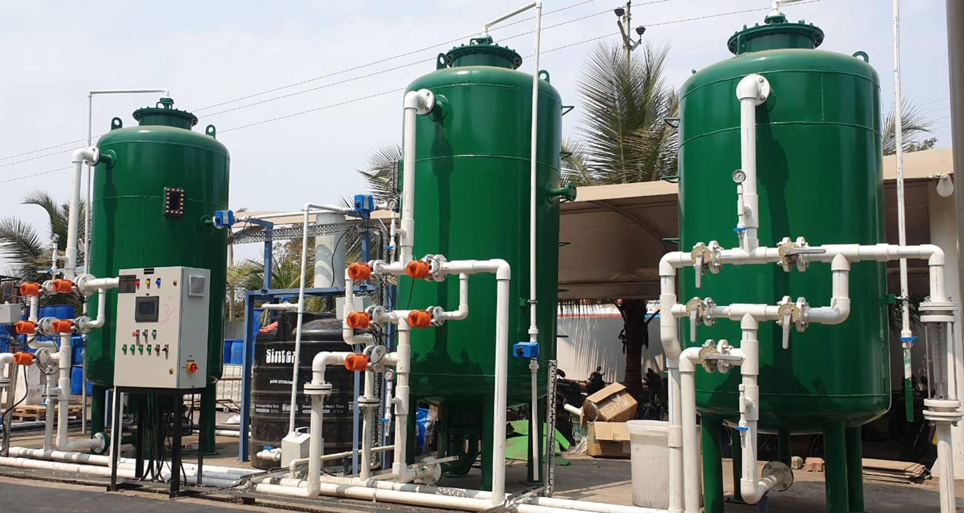 10,000 LPH Water Treatment Plant Installation